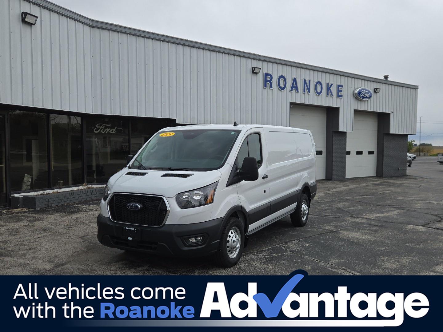 Oxford White 2024 Ford Transit Cargo 250 Low Roof AWD Van All-Wheel Drive Automatic