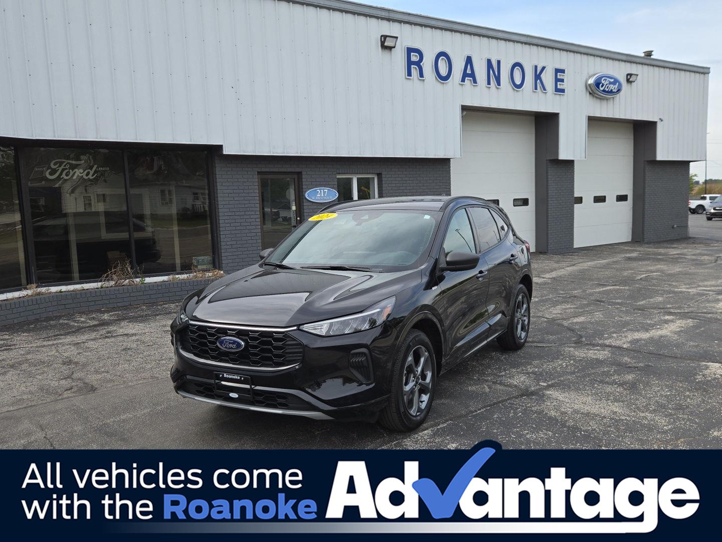 Agate Black 2024 Ford Escape ST-Line AWD SUV / Crossover All-Wheel Drive 8-Speed Automatic
