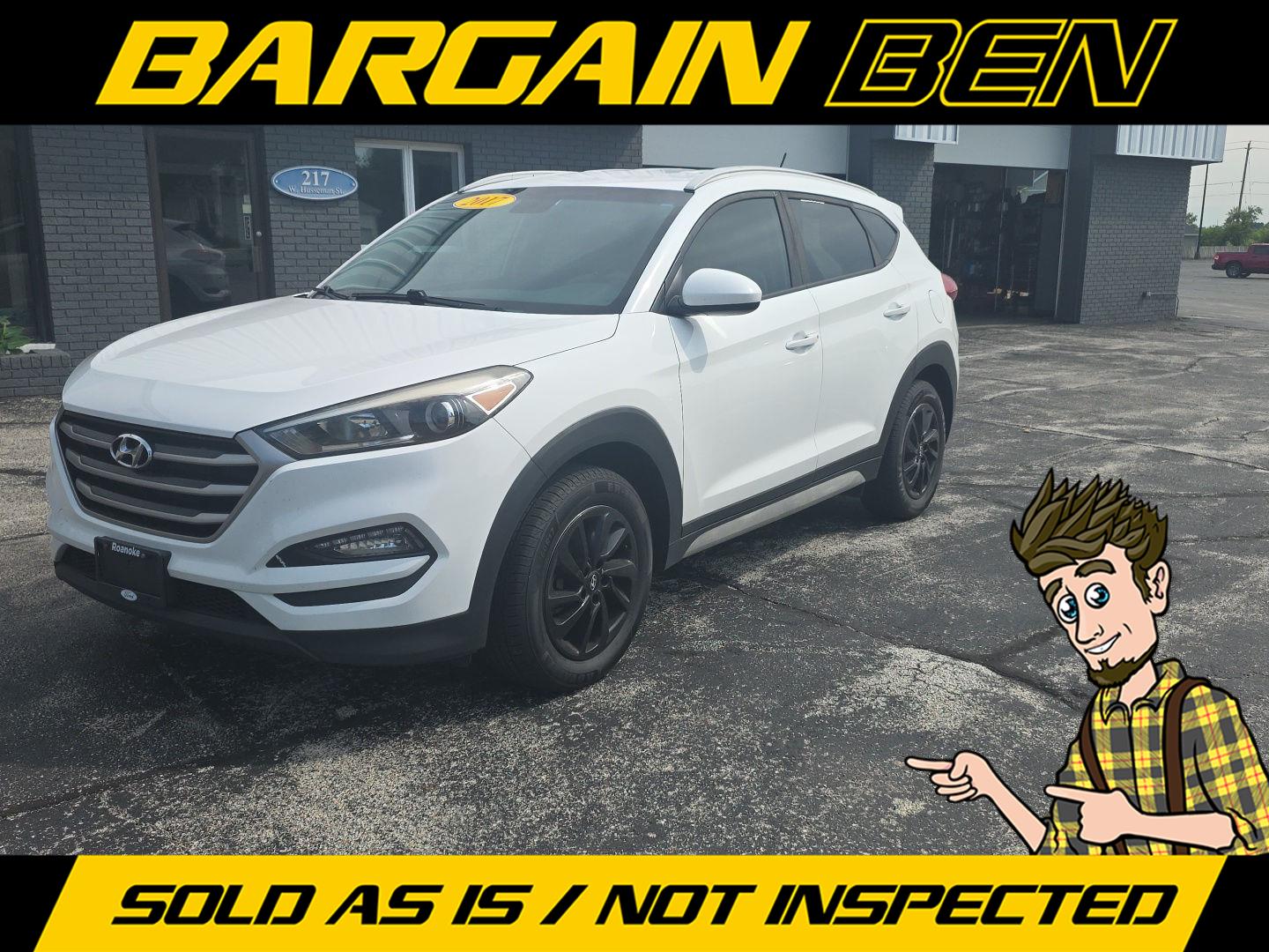 Molten Silver 2017 Hyundai Tucson SUV / Crossover All-Wheel Drive 6-Speed Automatic