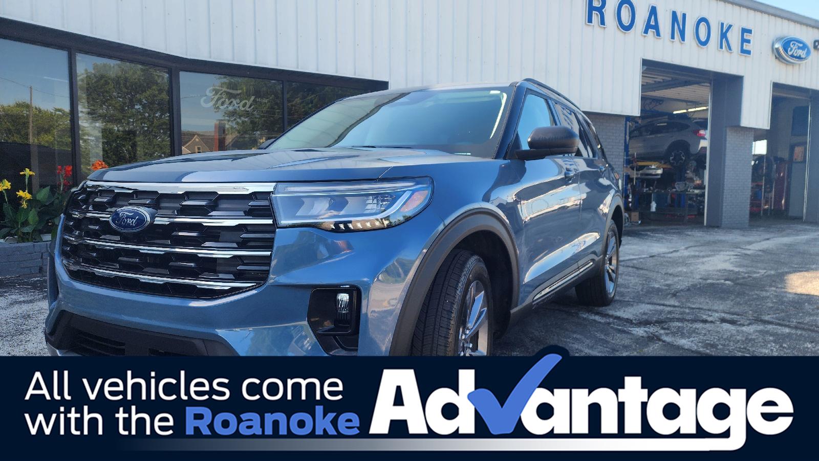 Vapor Blue 2026 Ford Explorer SUV / Crossover All-Wheel Drive Automatic