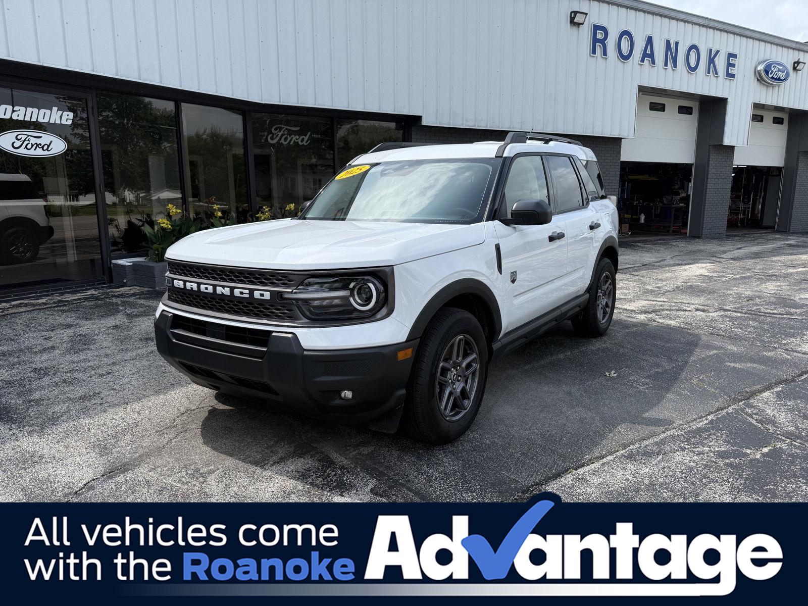 Oxford White 2025 Ford Bronco Sport SUV / Crossover All-Wheel Drive 8-Speed Automatic