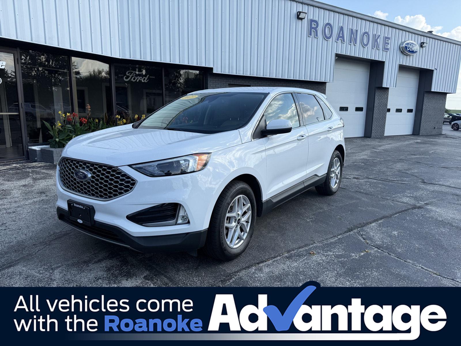 Oxford White 2023 Ford Edge SUV / Crossover All-Wheel Drive 8-Speed Automatic