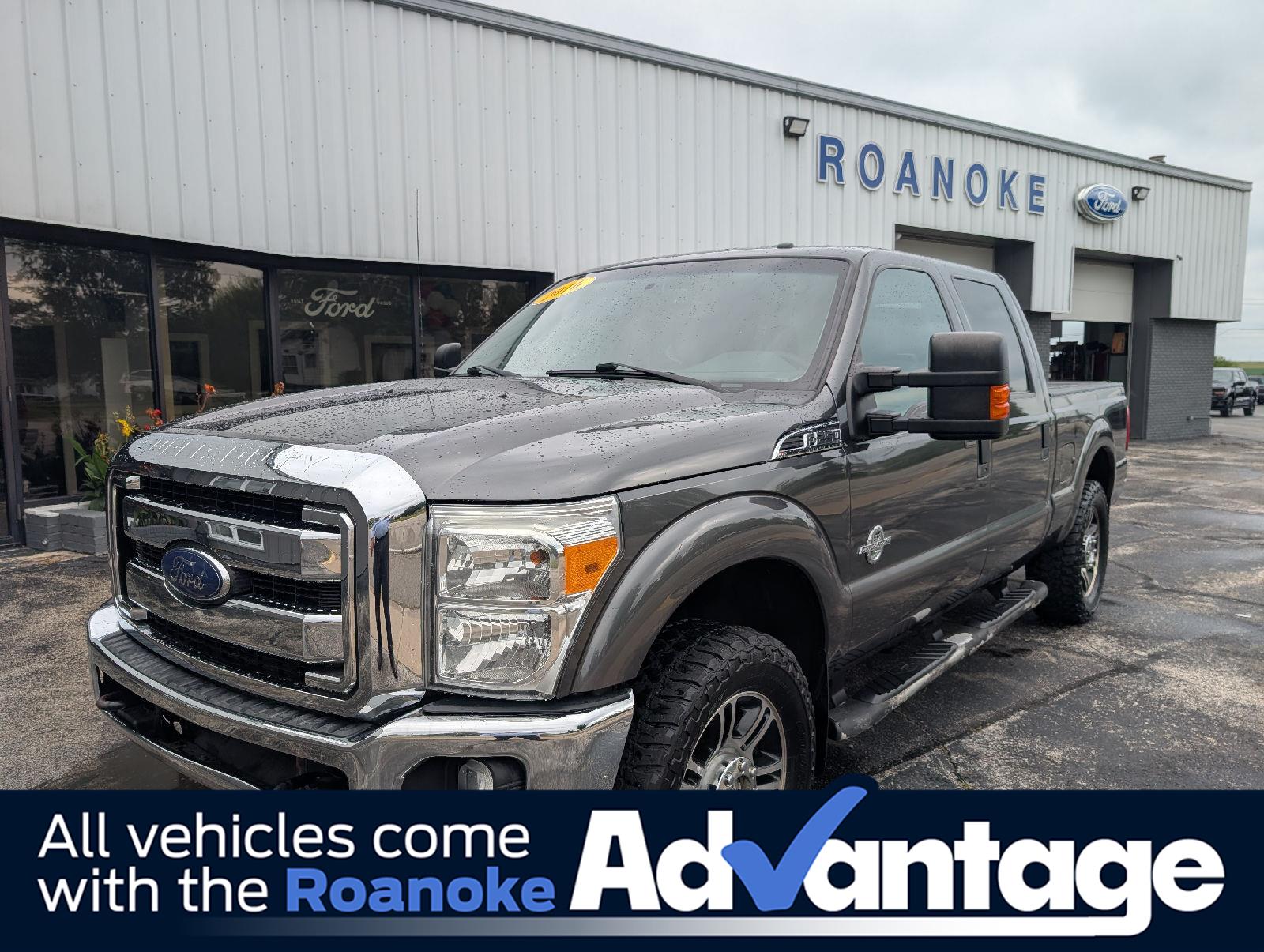 Gray (Magnetic Metallic) 2016 Ford F-250 Super Duty Pickup Truck Four-Wheel Drive 6-Speed Automatic