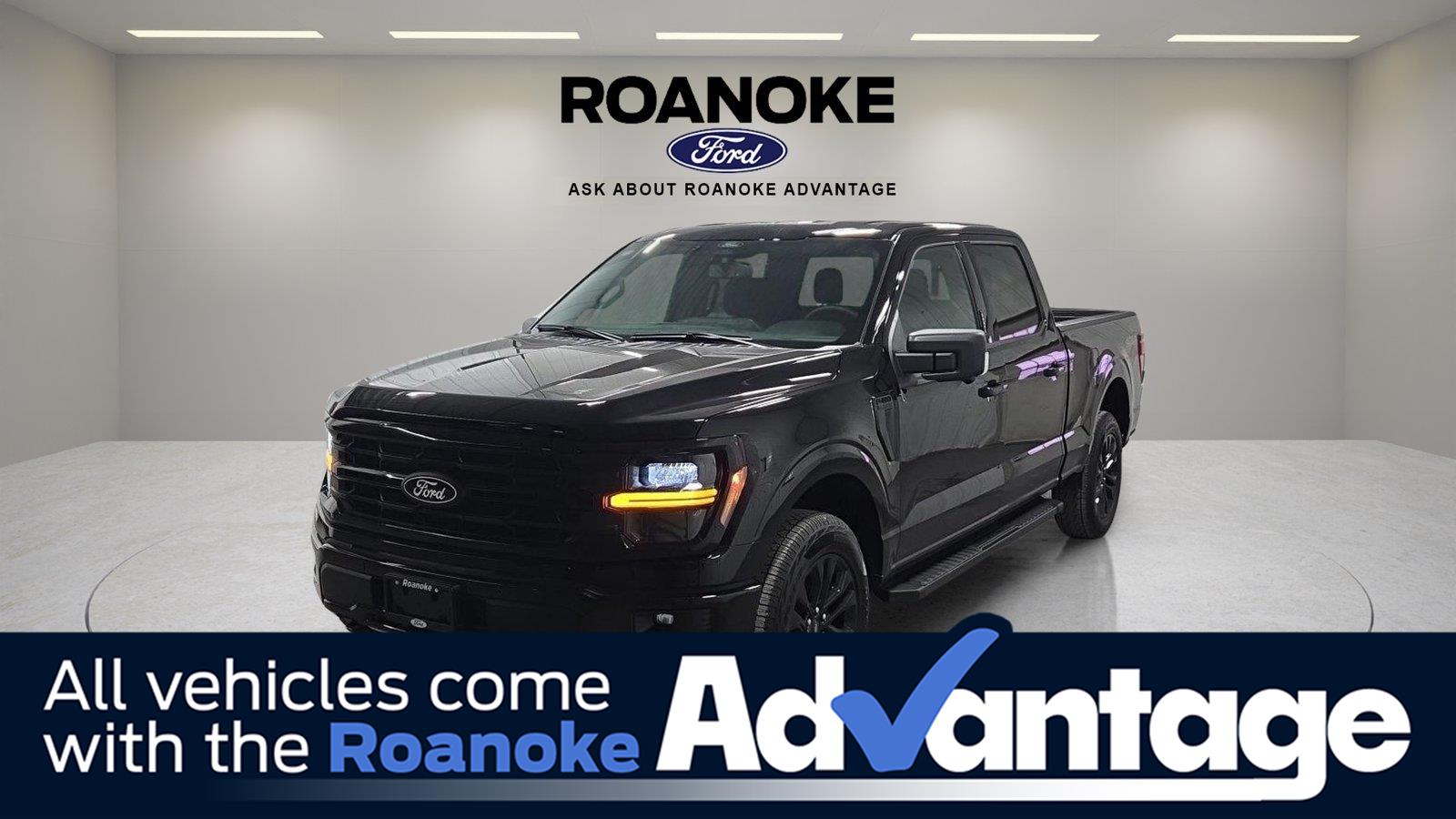 Agate Black 2026 Ford F-150 Pickup Truck Four-Wheel Drive Automatic