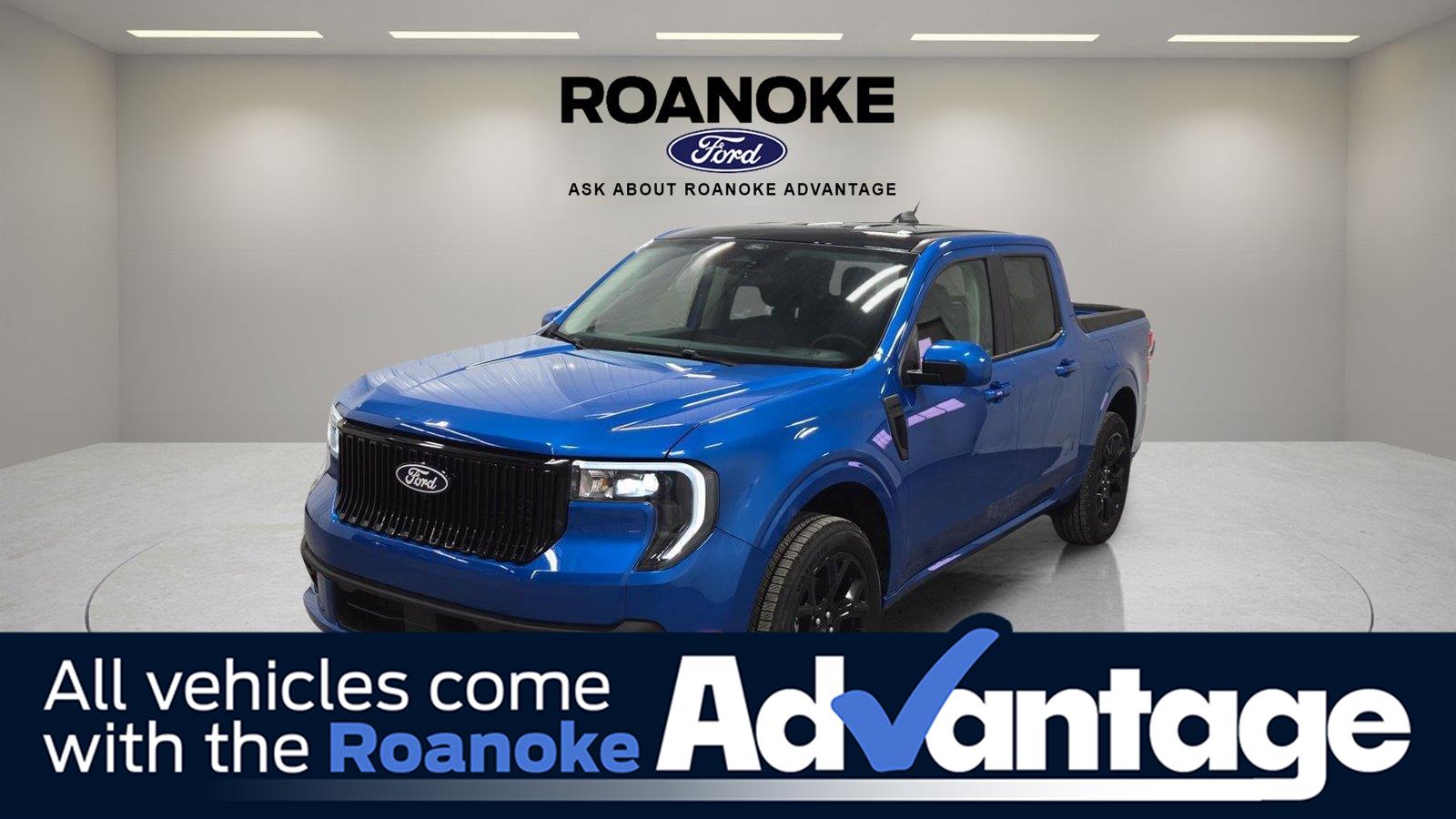 Velocity Blue 2026 Ford Maverick Pickup Truck All-Wheel Drive 7-Speed Automatic