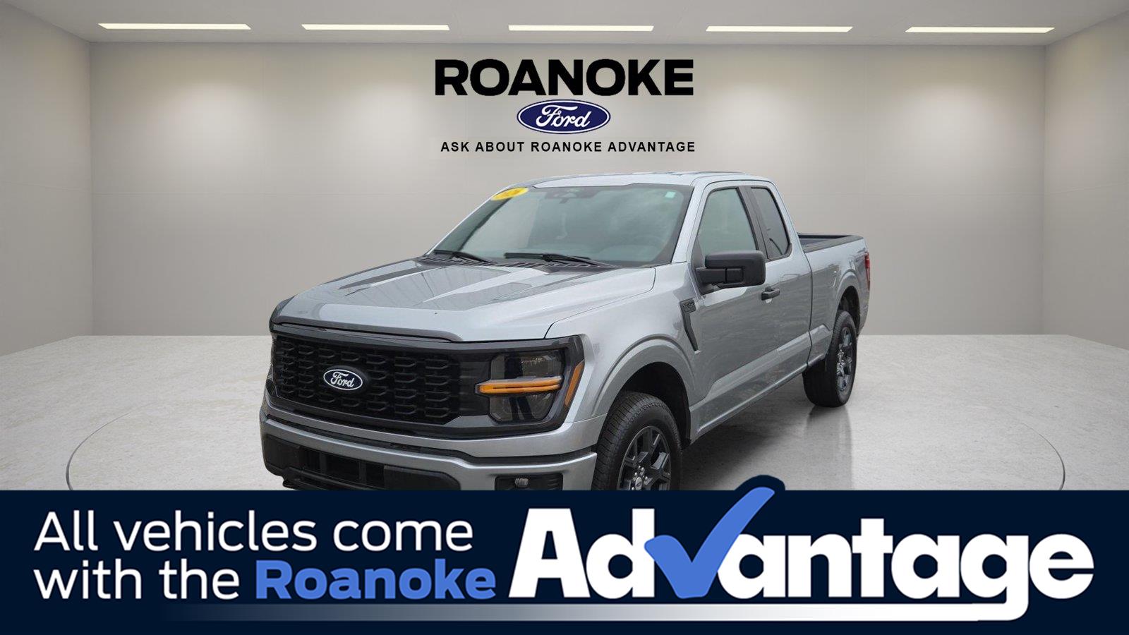 Iconic Silver 2026 Ford F-150 Pickup Truck Four-Wheel Drive Automatic