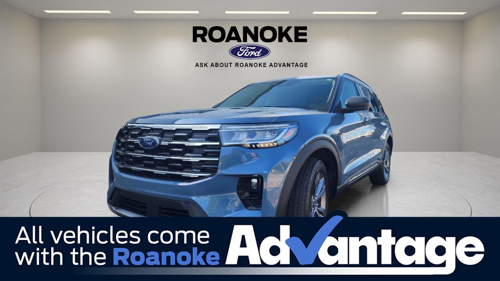 Vapor Blue 2026 Ford Explorer SUV / Crossover All-Wheel Drive Automatic
