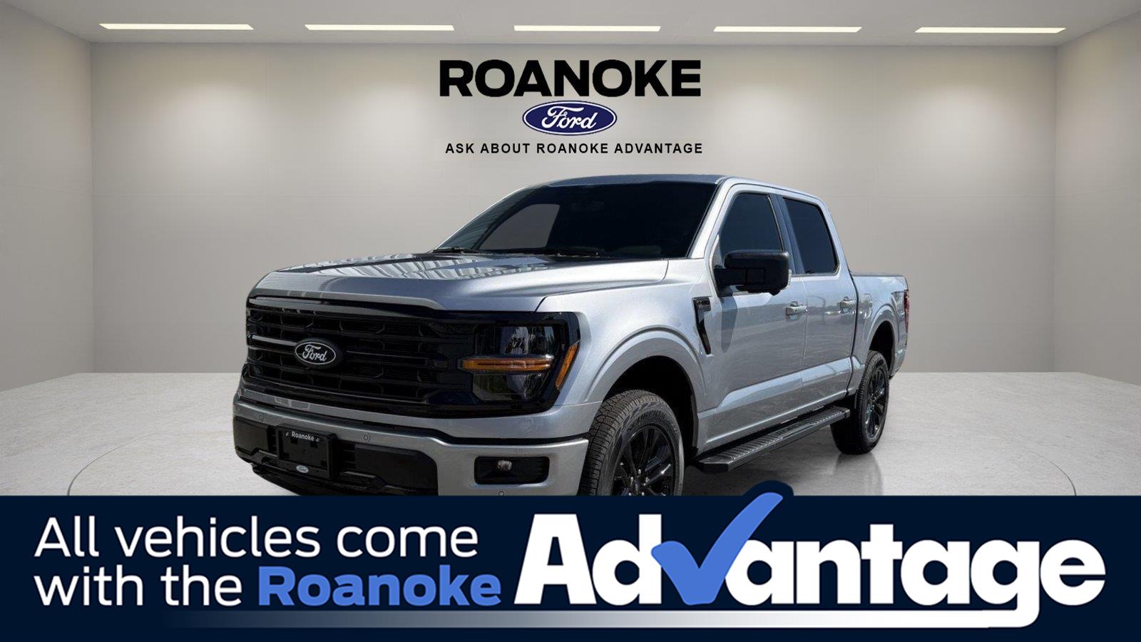 Iconic Silver 2026 Ford F-150 Pickup Truck Four-Wheel Drive Automatic