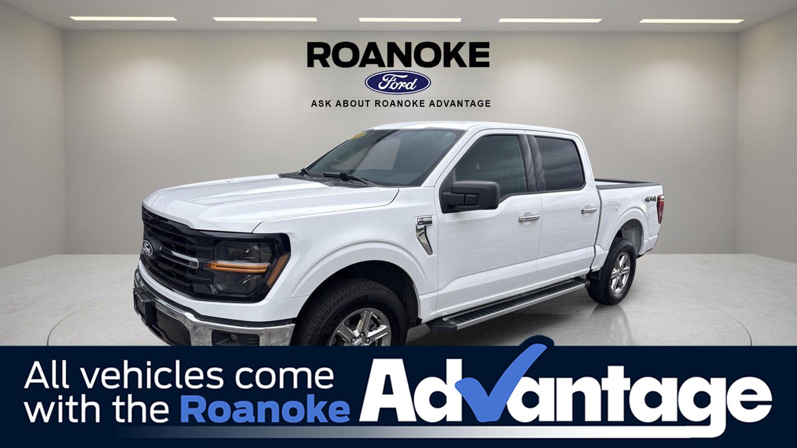 Oxford White 2025 Ford F-150 Pickup Truck Four-Wheel Drive Automatic