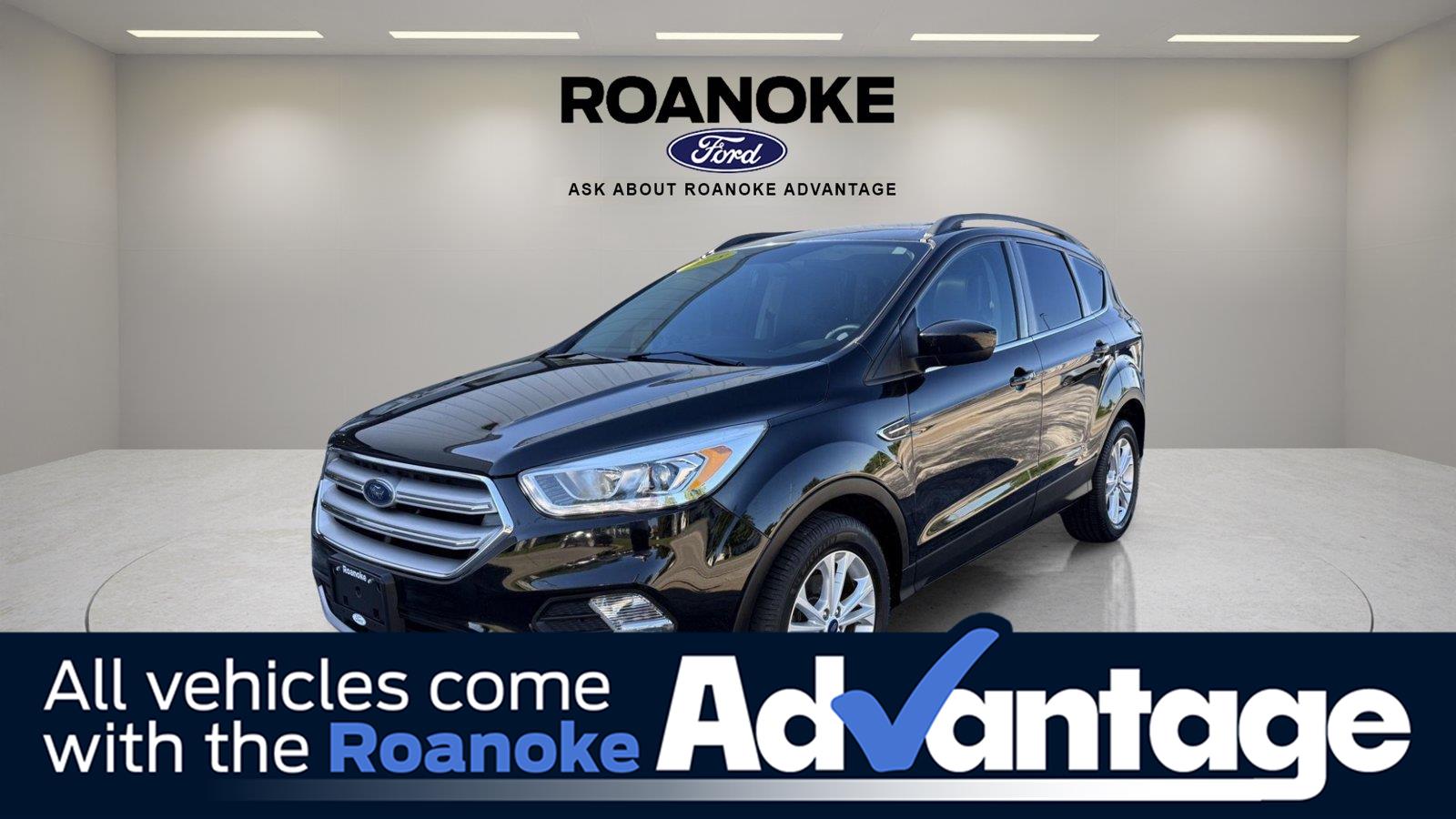Shadow Black 2018 Ford Escape SUV / Crossover Front-Wheel Drive 6-Speed Automatic