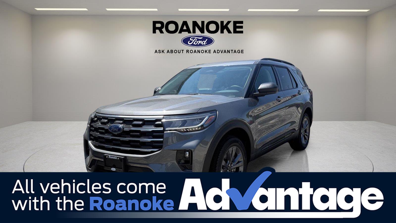 Carbonized Gray 2026 Ford Explorer SUV / Crossover All-Wheel Drive Automatic