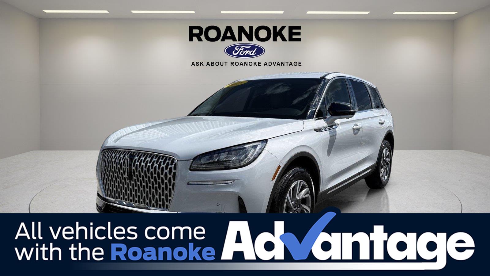 Pristine White Metallic Tri-Coat 2025 Lincoln Corsair SUV / Crossover All-Wheel Drive 8-Speed Automatic
