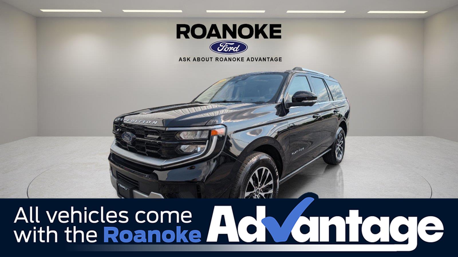 Agate Black 2025 Ford Expedition SUV / Crossover Four-Wheel Drive Automatic