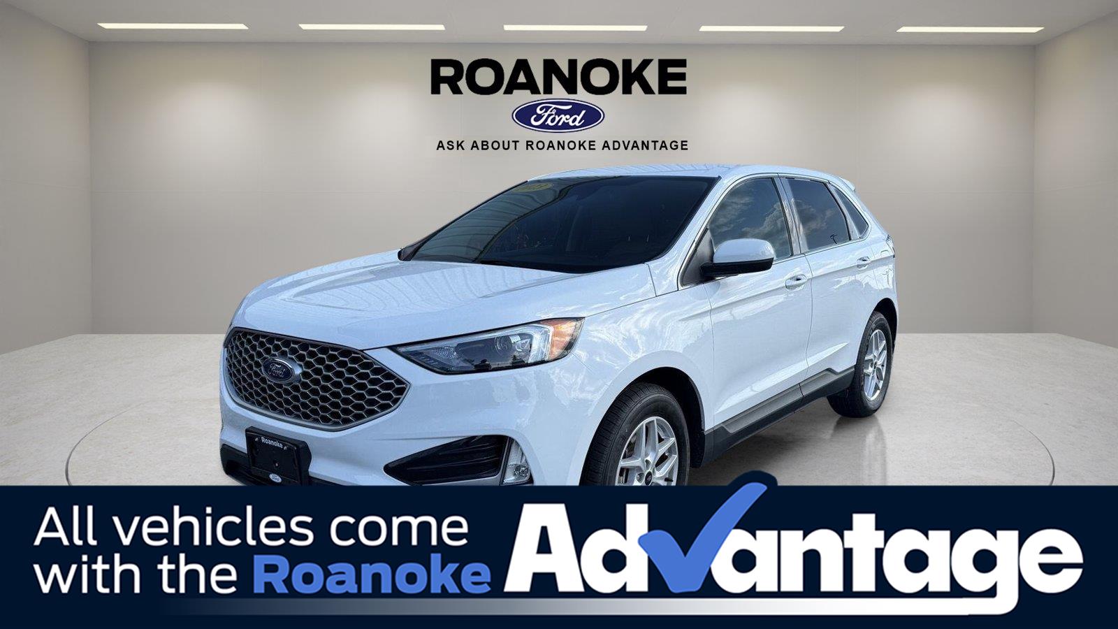 Oxford White 2023 Ford Edge SUV / Crossover All-Wheel Drive 8-Speed Automatic