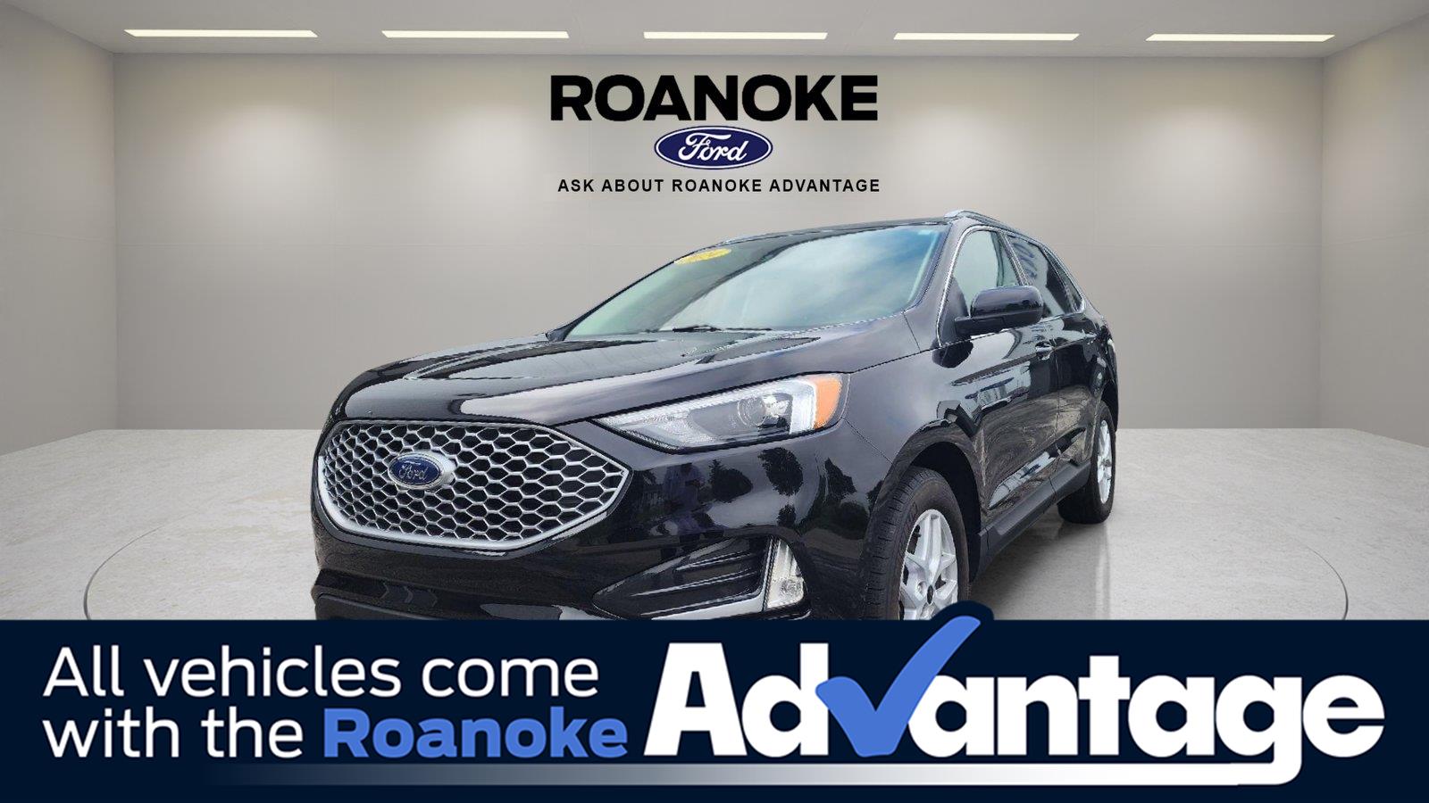 Agate Black 2024 Ford Edge SUV / Crossover All-Wheel Drive 8-Speed Automatic