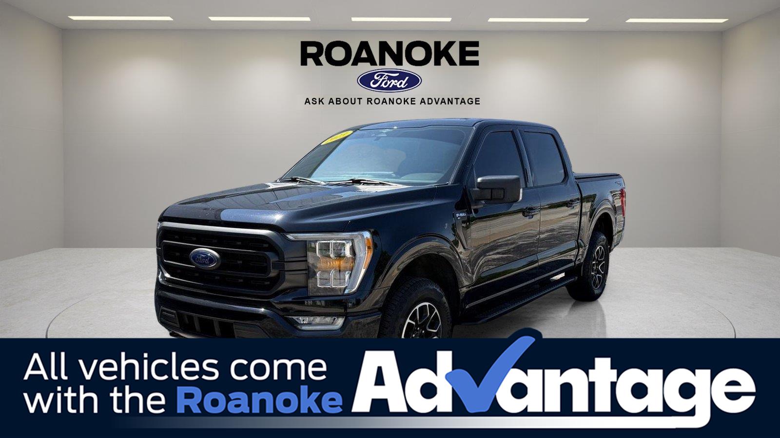 Agate Black 2023 Ford F-150 Pickup Truck Four-Wheel Drive Automatic