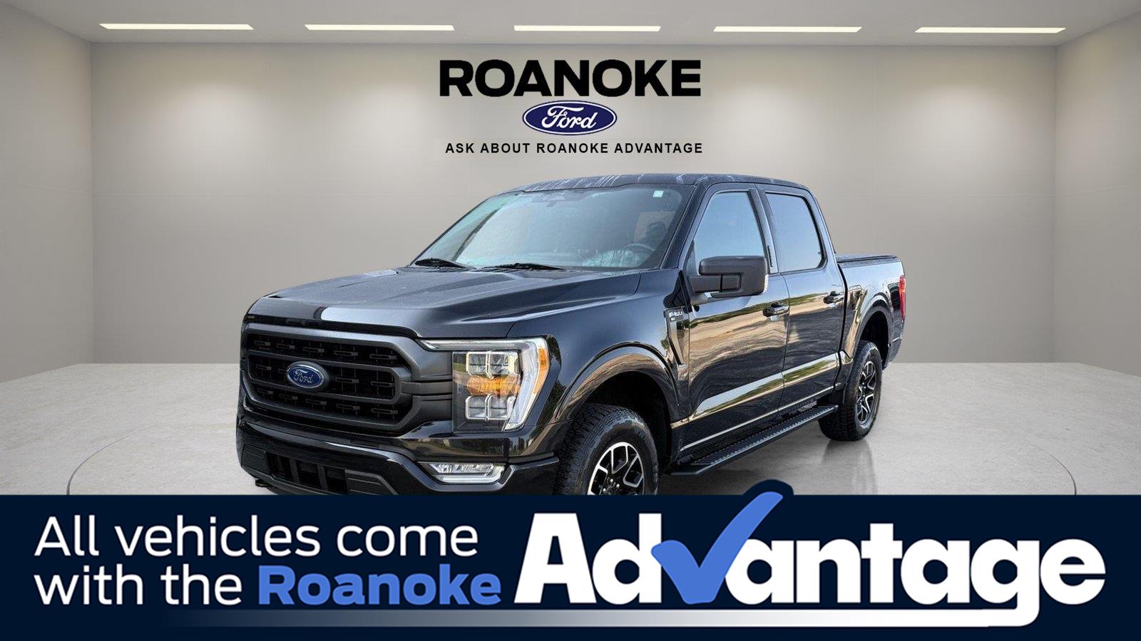 Agate Black 2023 Ford F-150 Pickup Truck Four-Wheel Drive Automatic