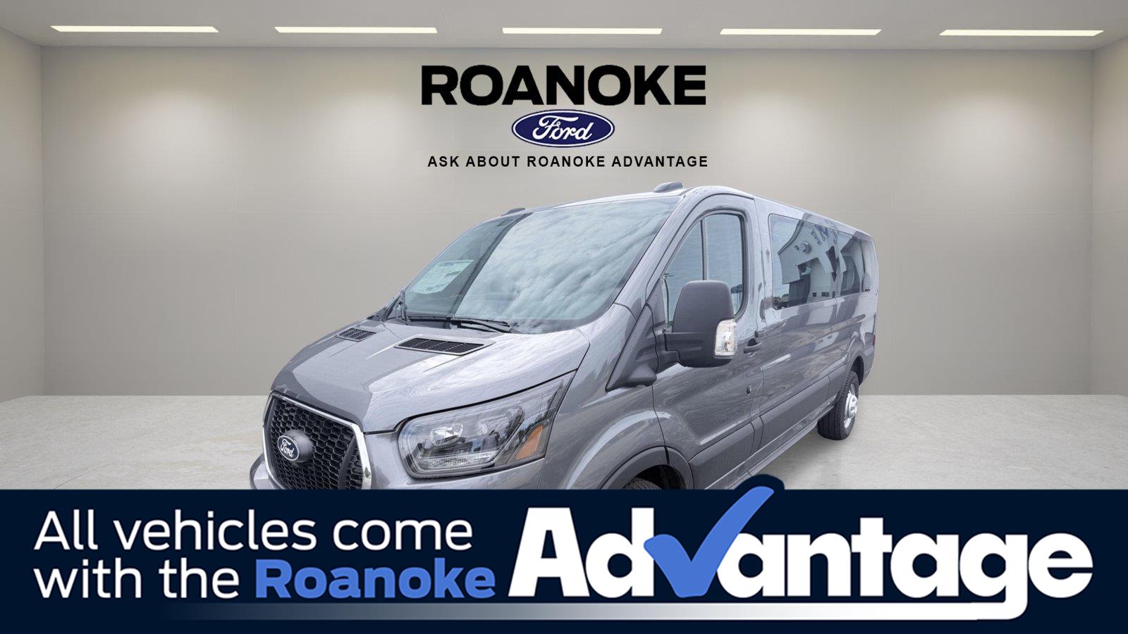 Carbonized Gray 2027 Ford Transit Passenger Van All-Wheel Drive Automatic