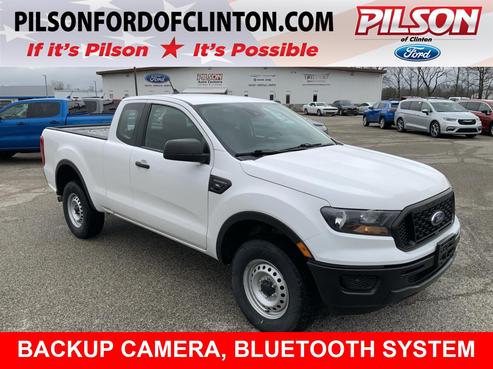 Oxford White 2019 Ford Ranger XL SuperCab RWD Pickup Truck 4X2 Automatic