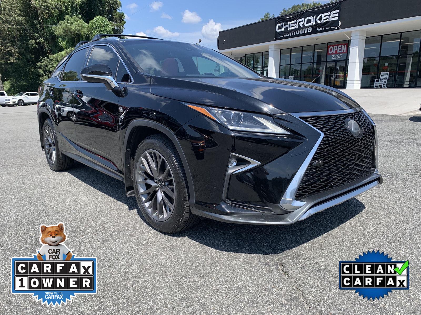 2019 Lexus RX 350 F Sport AWD Negro (Obsidian) SUV/Crossover Tracción en las cuatro ruedas Automática