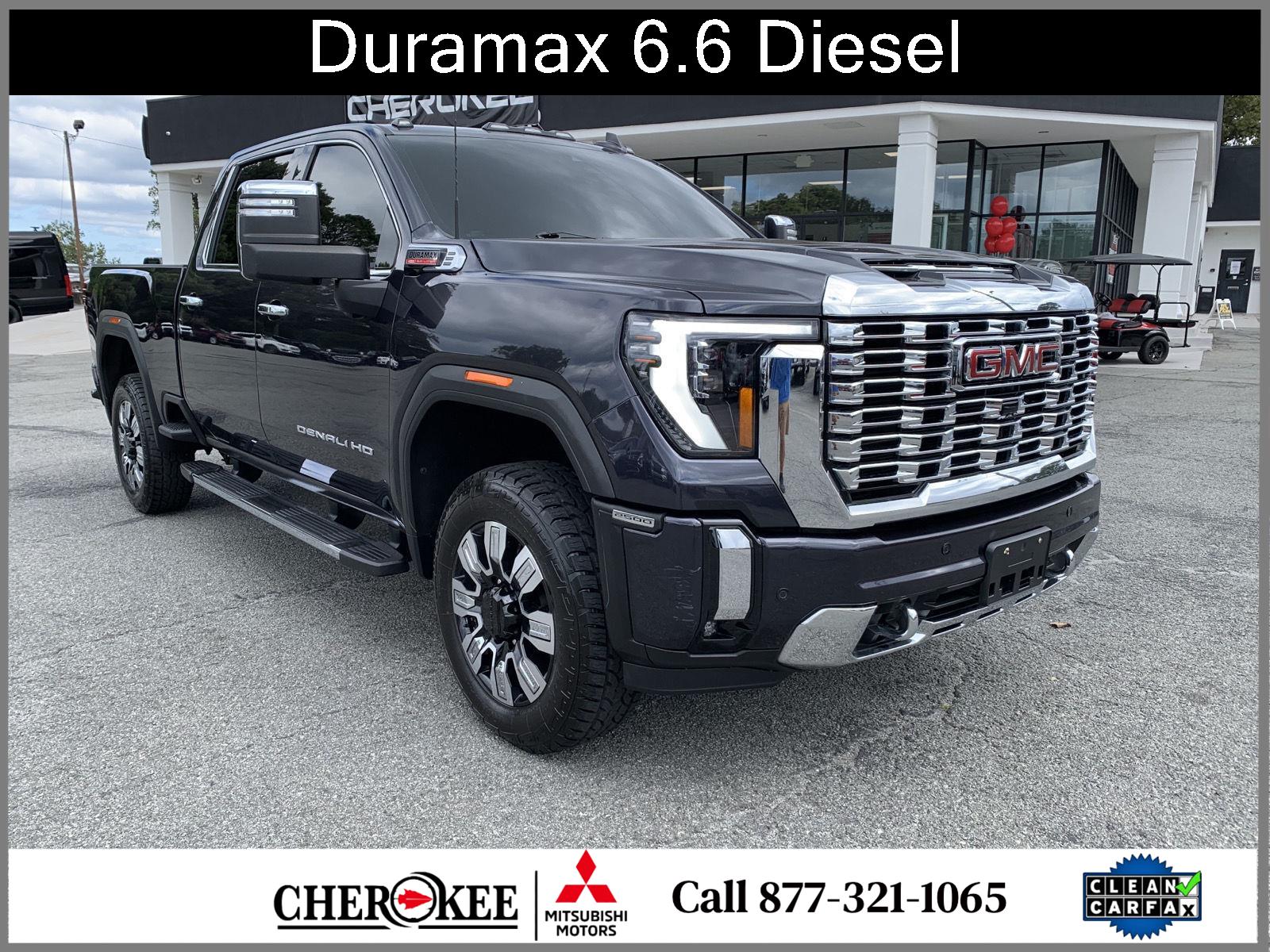 Titanium Rush Metallic 2024 GMC Sierra 2500HD Pickup Truck Four-Wheel Drive Automatic