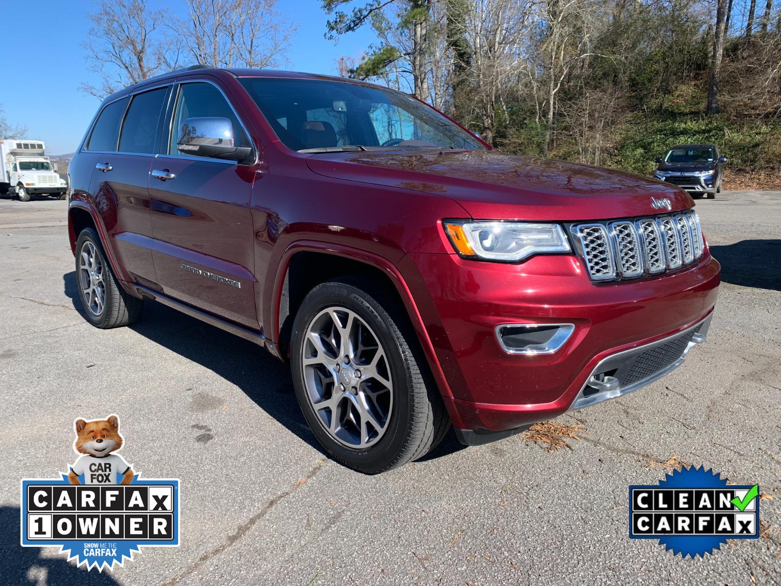 Velvet Red Pearlcoat 2021 Jeep Grand Cherokee Overland RWD SUV / Crossover 4X2 8-Speed Automatic