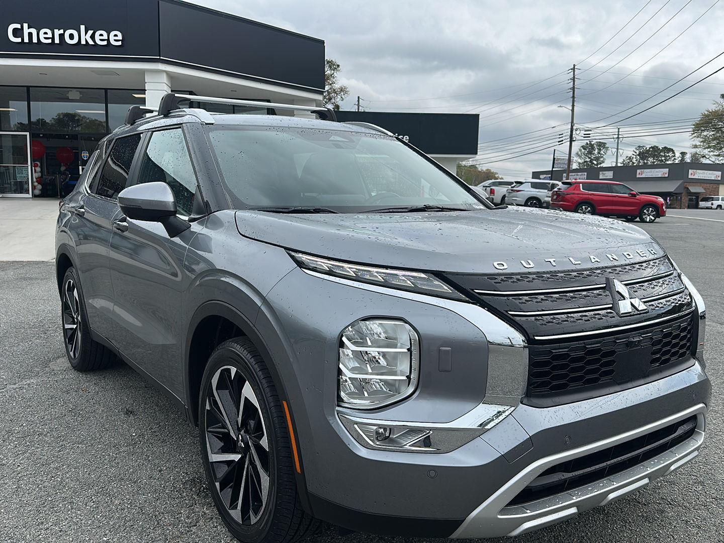Mercury Gray Metallic 2023 Mitsubishi Outlander SE S-AWC SUV / Crossover All-Wheel Drive Continuously Variable Transmission