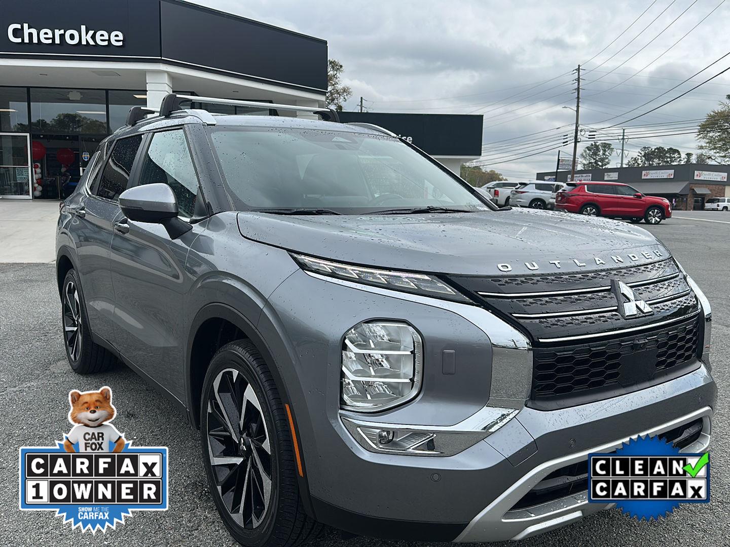 Mercury Gray Metallic 2023 Mitsubishi Outlander SE S-AWC SUV / Crossover All-Wheel Drive Continuously Variable Transmission