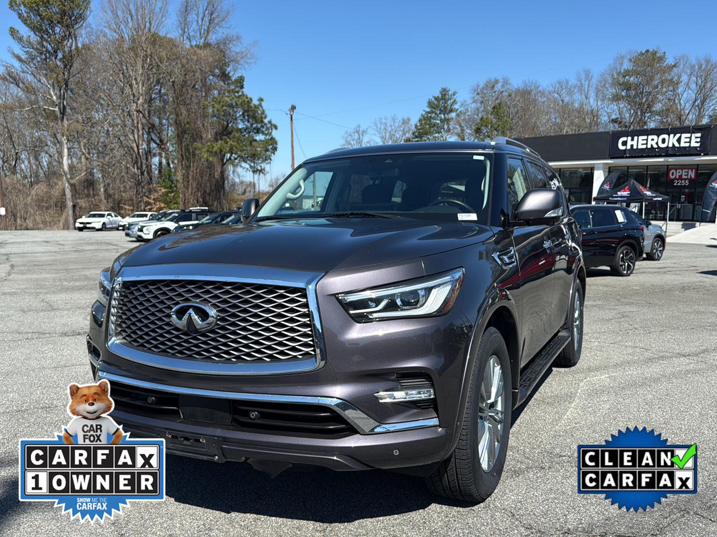 Anthracite Gray 2023 INFINITI QX80 SUV / Crossover All-Wheel Drive Automatic