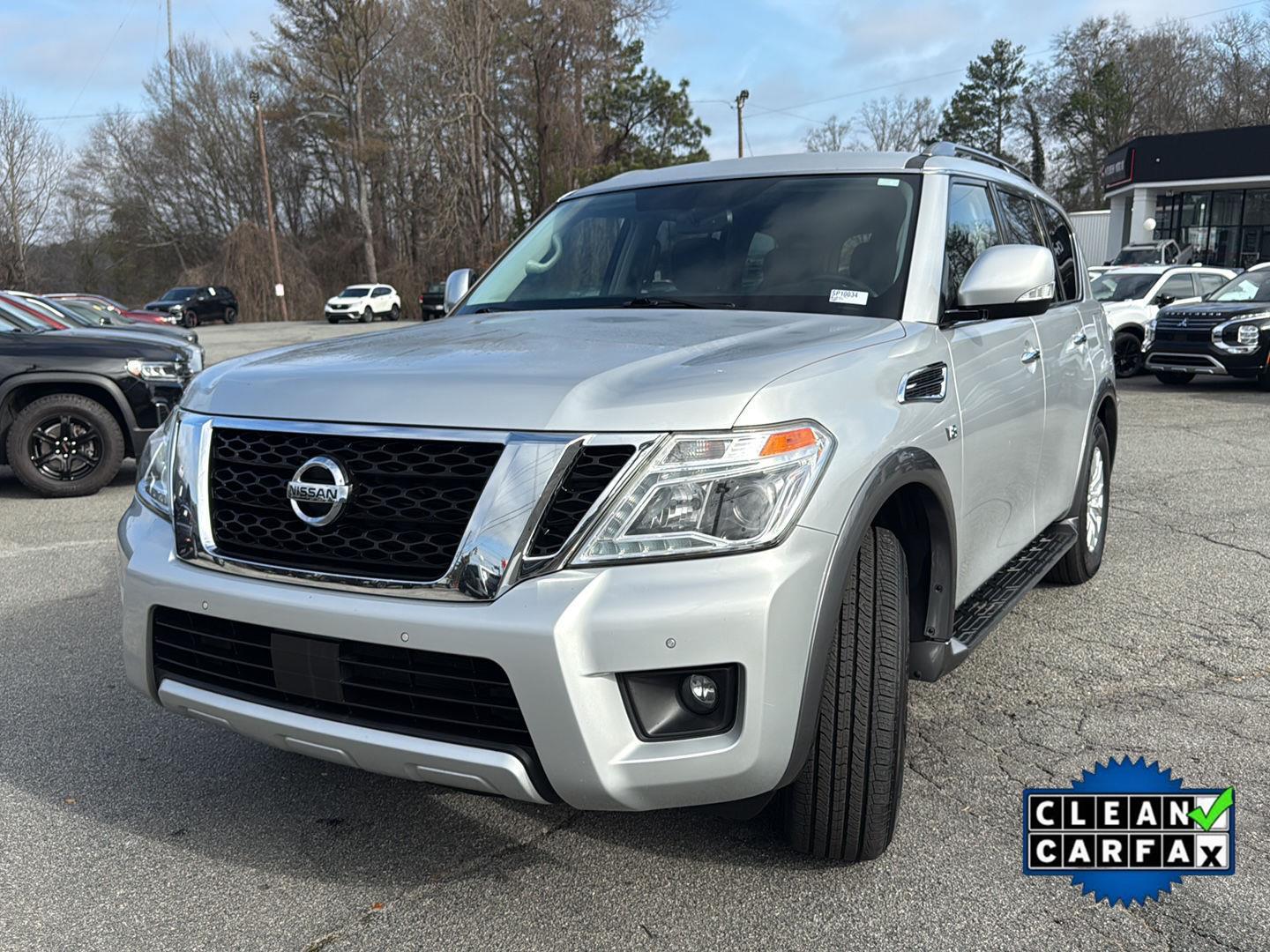 Brilliant Silver 2018 Nissan Armada SV SUV / Crossover 4X2