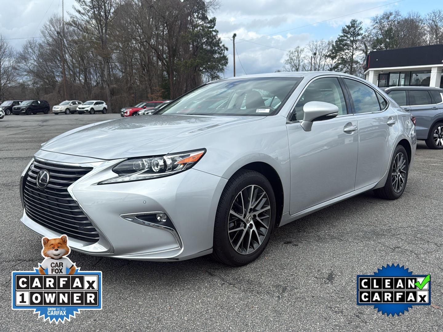 Silver Lining Metallic 2018 Lexus ES 350 FWD Sedan Front-Wheel Drive