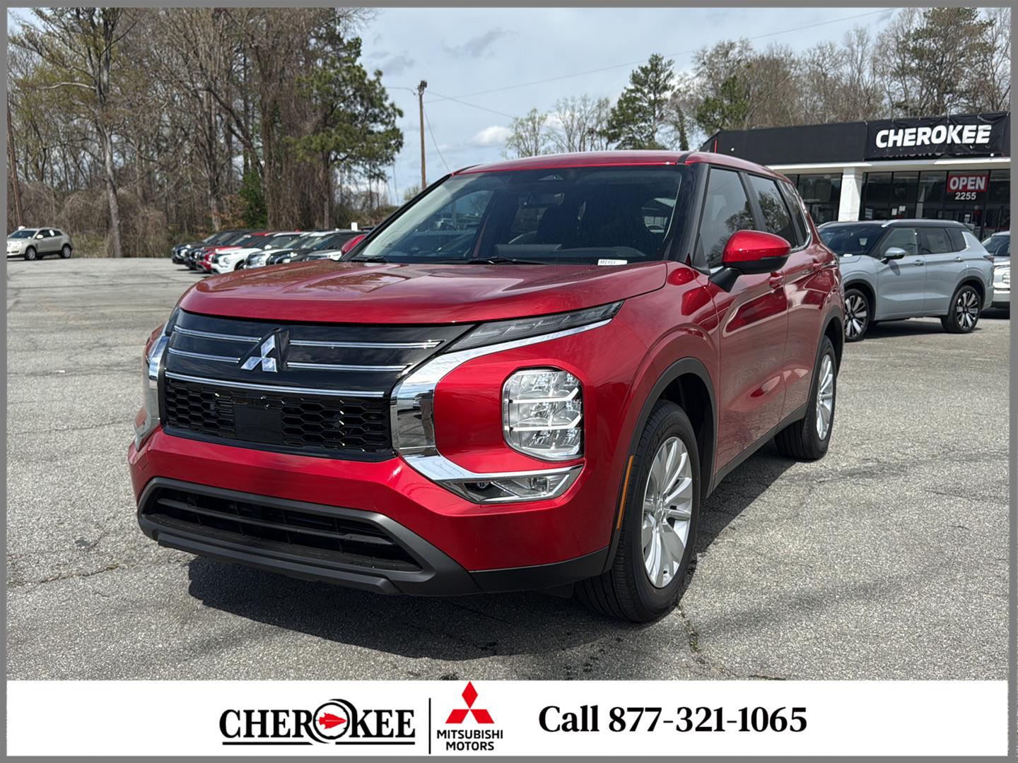 Red Diamond 2026 Mitsubishi Outlander SUV / Crossover Front-Wheel Drive Continuously Variable Transmission