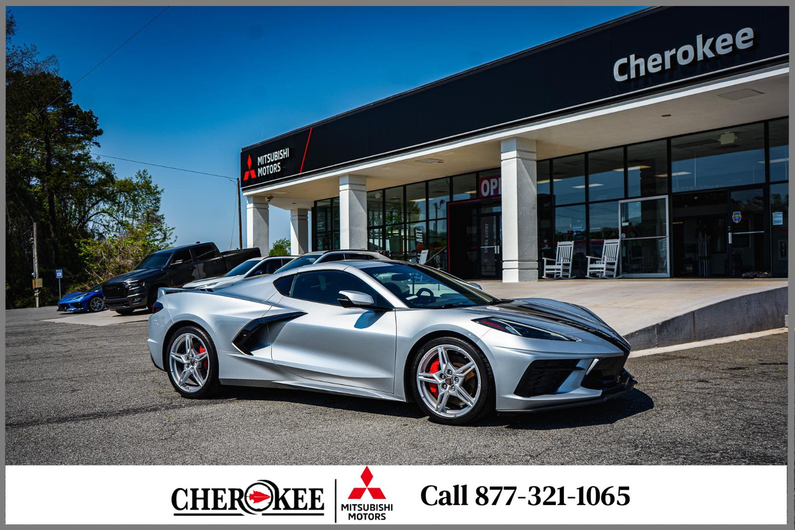 Blade Silver Metallic 2020 Chevrolet Corvette Coupe Rear-Wheel Drive 8-Speed Dual Clutch