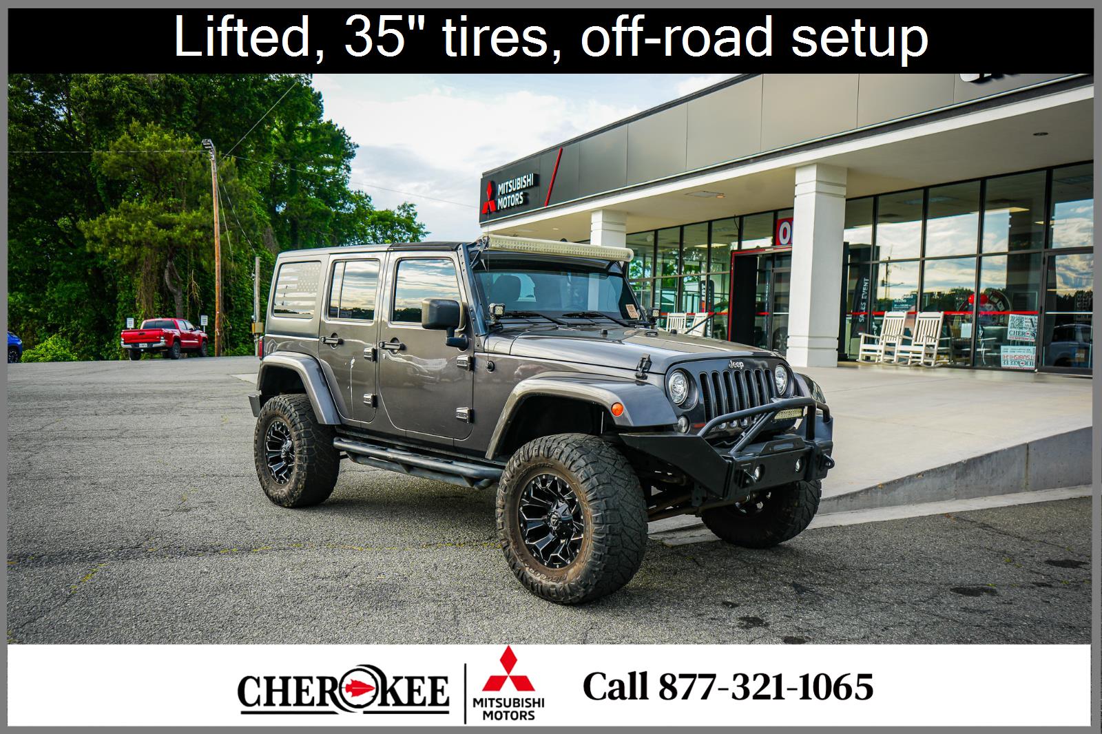 Gray (Granite Crystal Metallic Clearcoat) 2017 Jeep Wrangler Unlimited Sahara 4WD SUV / Crossover Four-Wheel Drive 5-Speed Automatic