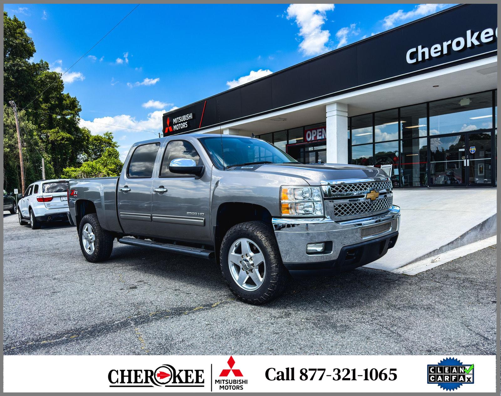 Graystone Metallic 2013 Chevrolet Silverado 2500HD LTZ Crew Cab 4WD Pickup Truck Four-Wheel Drive 6-Speed Automatic