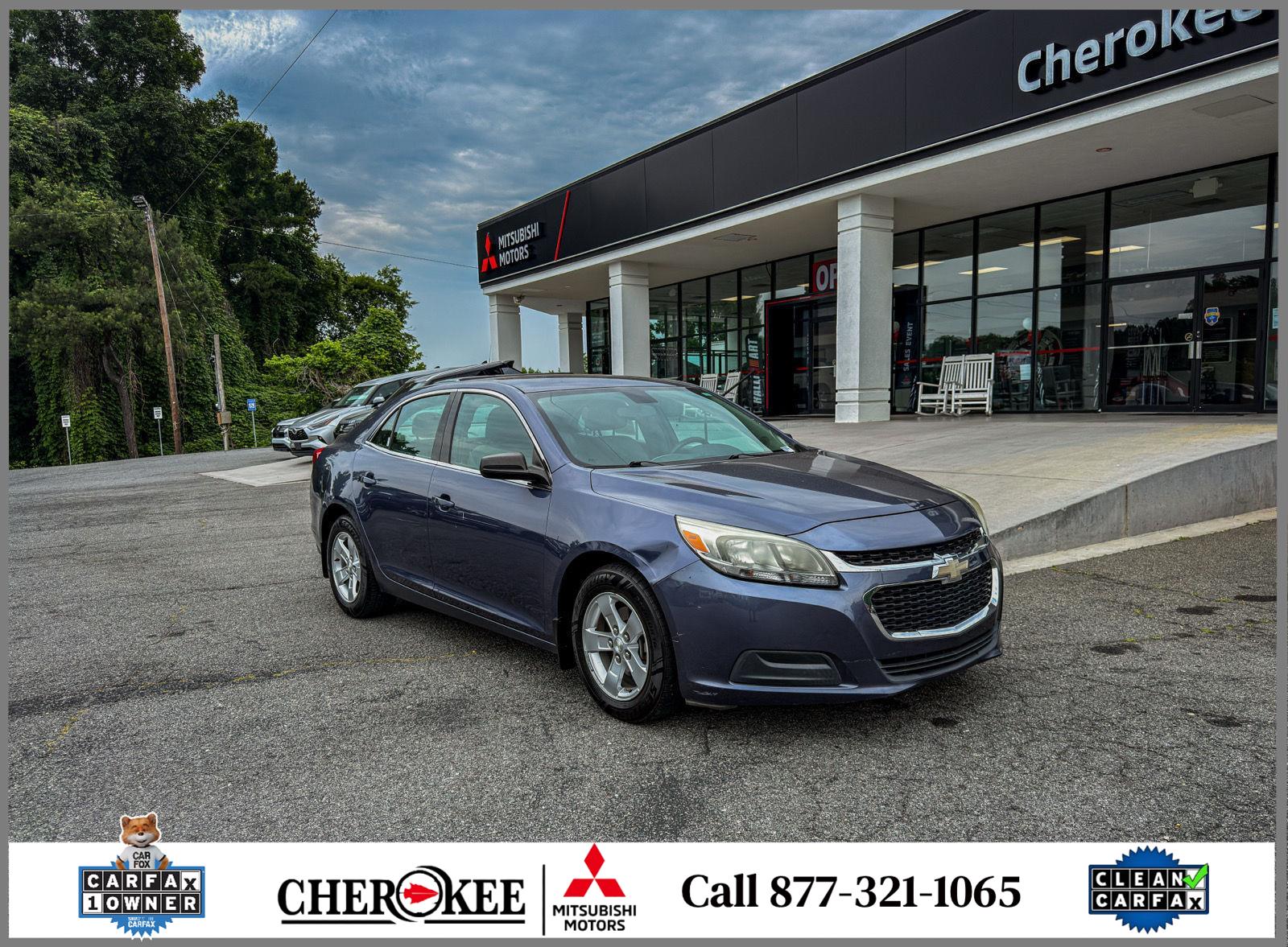 Atlantis Blue Metallic 2014 Chevrolet Malibu LS FWD Sedan Front-Wheel Drive 6-Speed Automatic