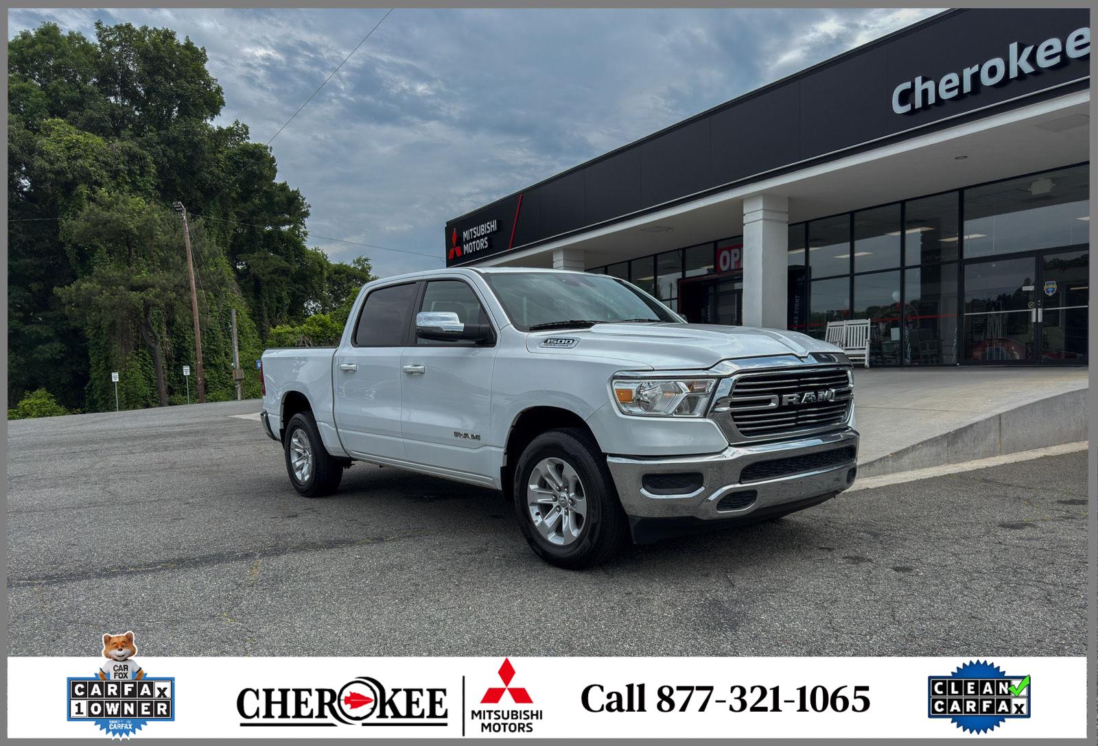 Bright White Clearcoat 2024 RAM 1500 Pickup Truck 4X2 8-Speed Automatic