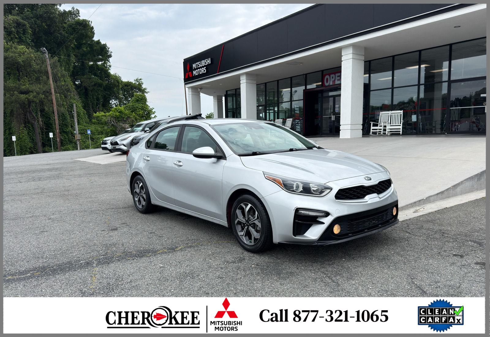 Silver 2020 Kia Forte Sedan