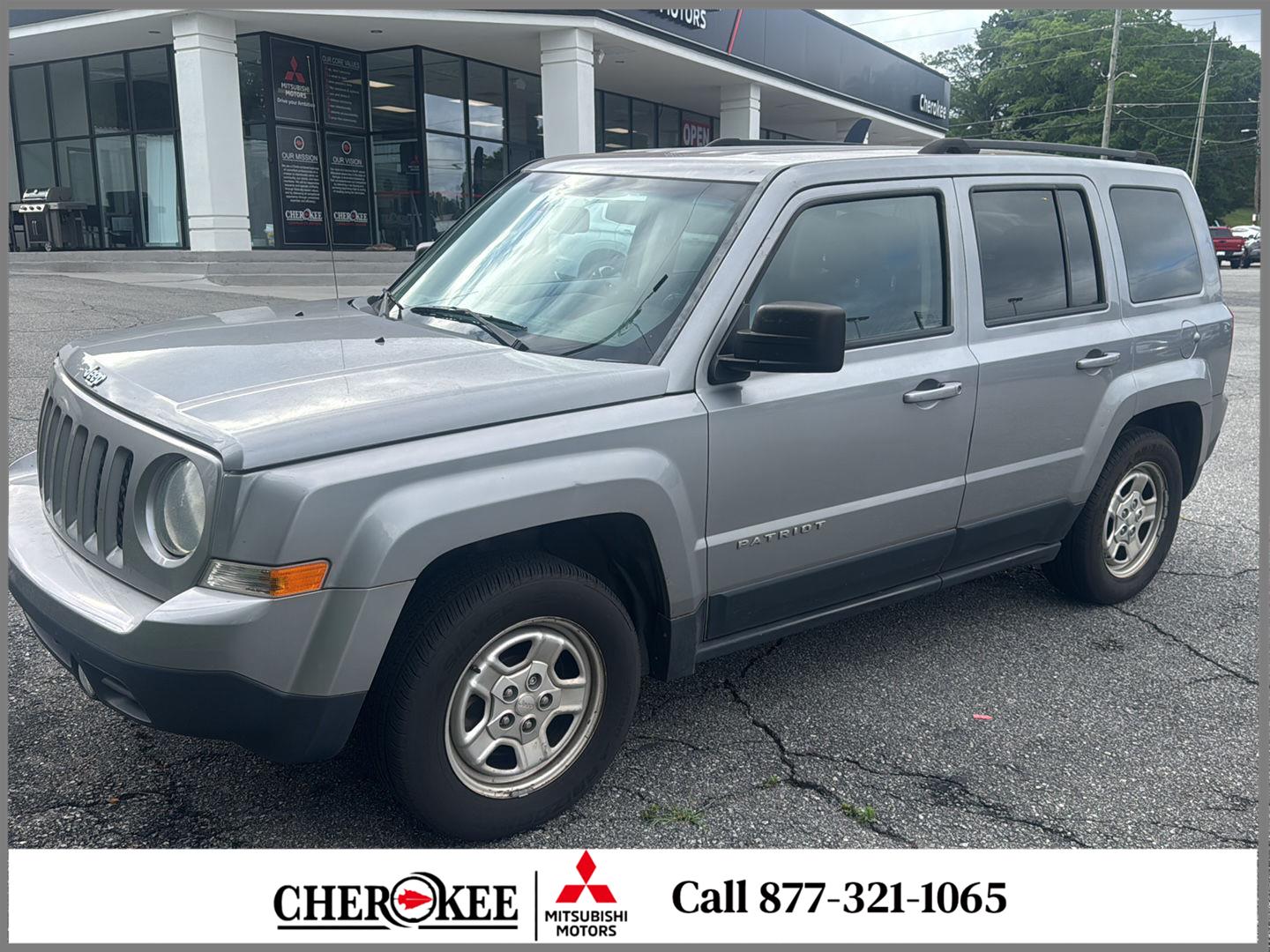 Billet Silver Metallic Clearcoat 2016 Jeep Patriot SUV / Crossover Front-Wheel Drive 6-Speed Automatic
