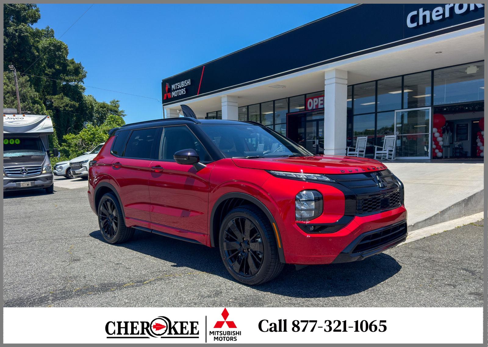 Red 2026 Mitsubishi Outlander SUV / Crossover Front-Wheel Drive Continuously Variable Transmission