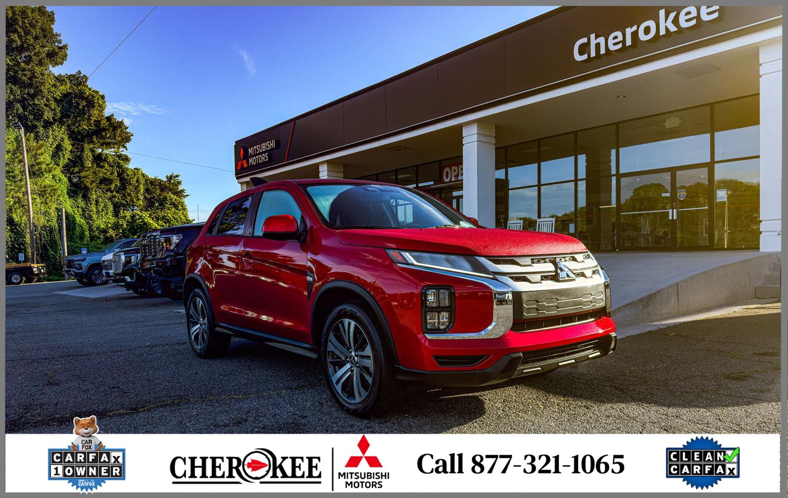 Red Diamond 2024 Mitsubishi Outlander Sport ES AWC SUV / Crossover All-Wheel Drive Continuously Variable Transmission