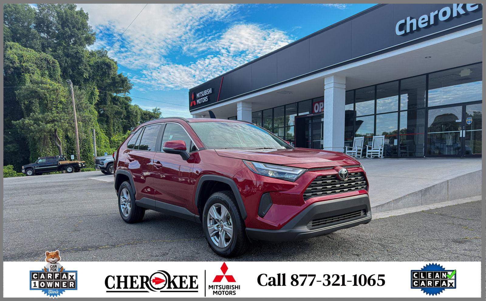 Red (Ruby Flare Pearl) 2025 Toyota RAV4 SUV / Crossover All-Wheel Drive Automatic