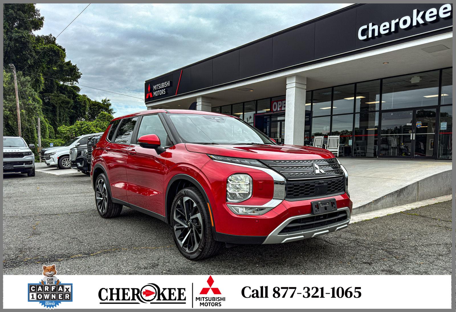 Red 2024 Mitsubishi Outlander SUV / Crossover All-Wheel Drive