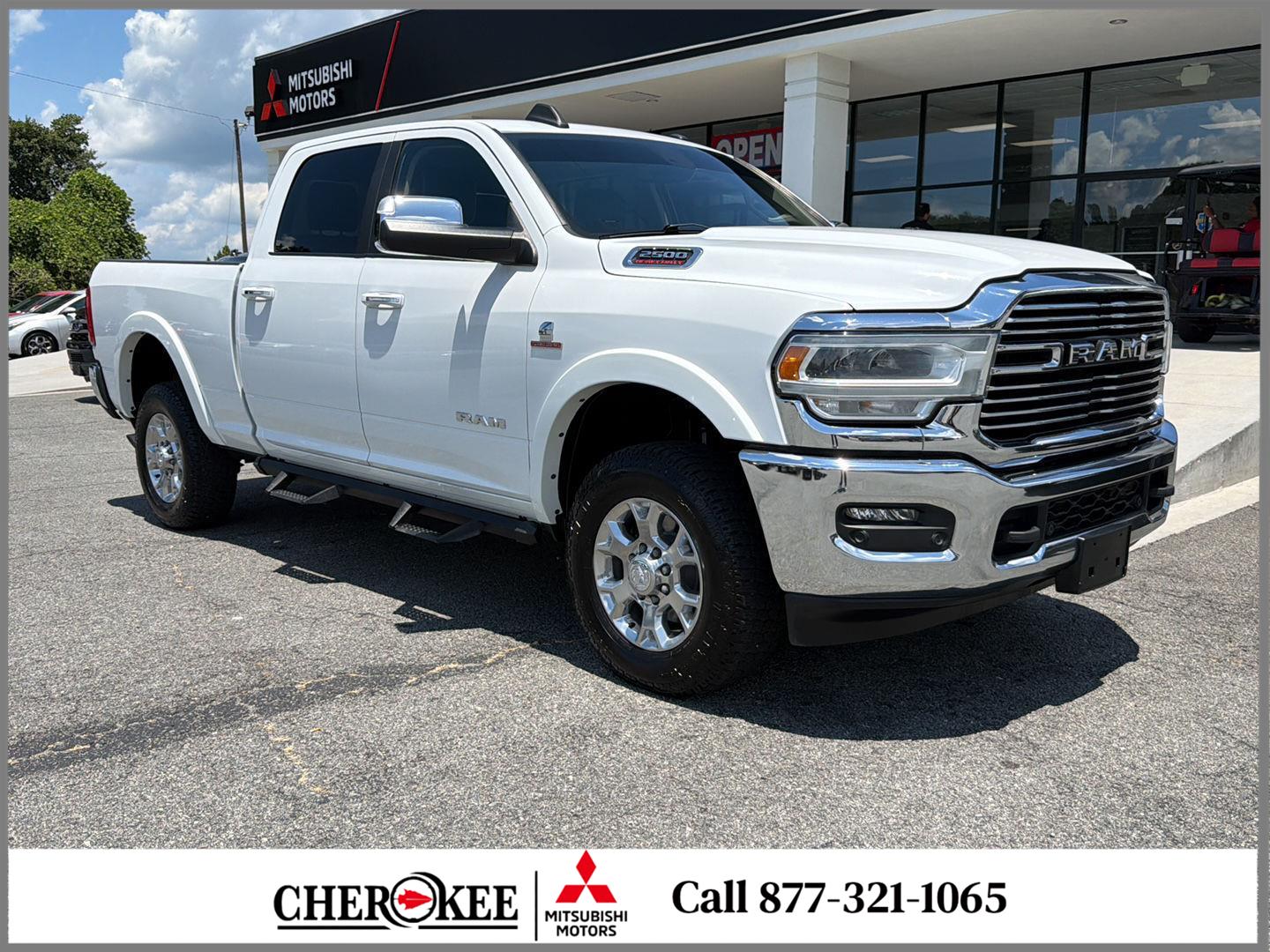 Bright White Clearcoat 2022 RAM 2500 Pickup Truck Four-Wheel Drive 6-Speed Automatic