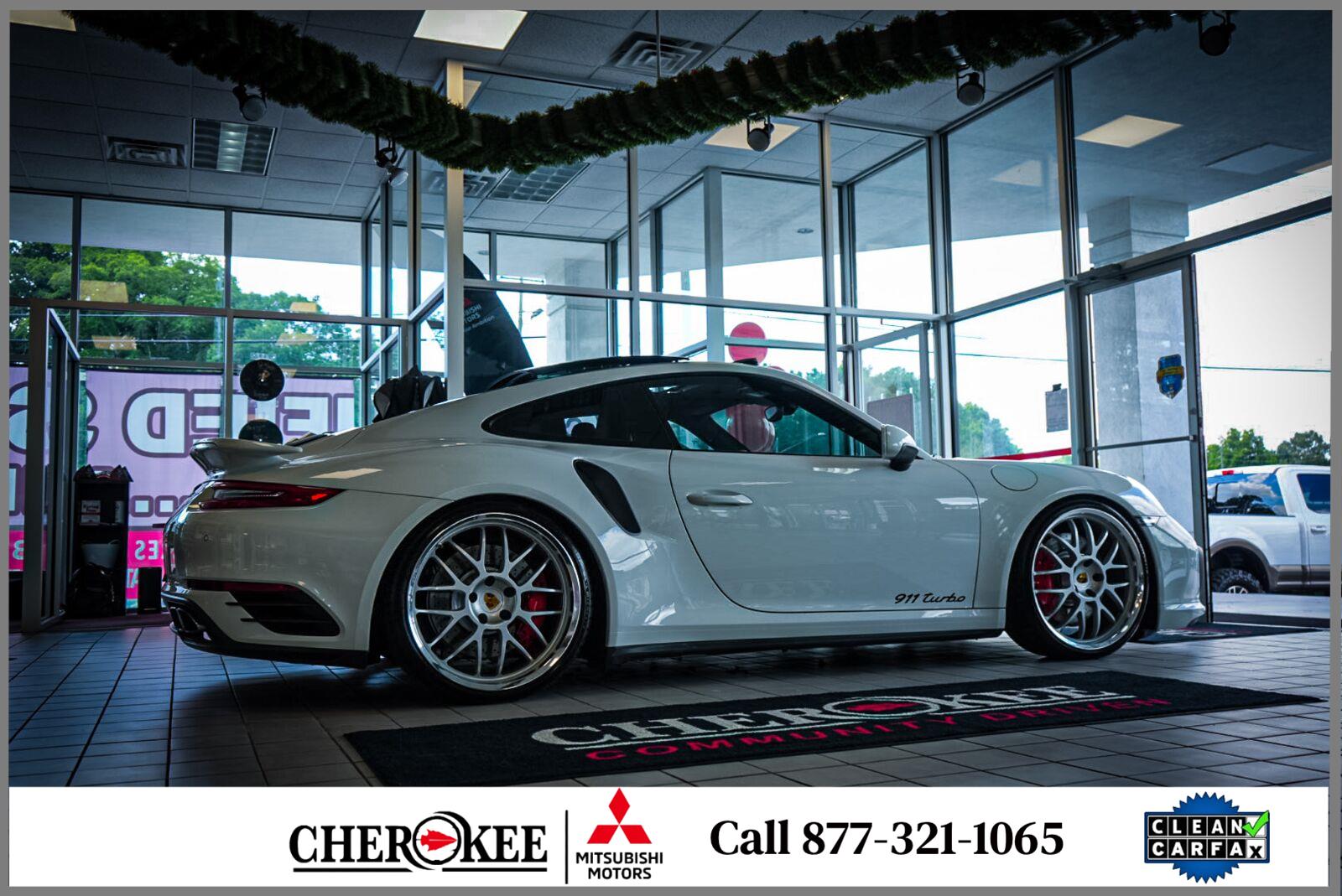 White 2017 Porsche 911 Coupe All-Wheel Drive Automatic