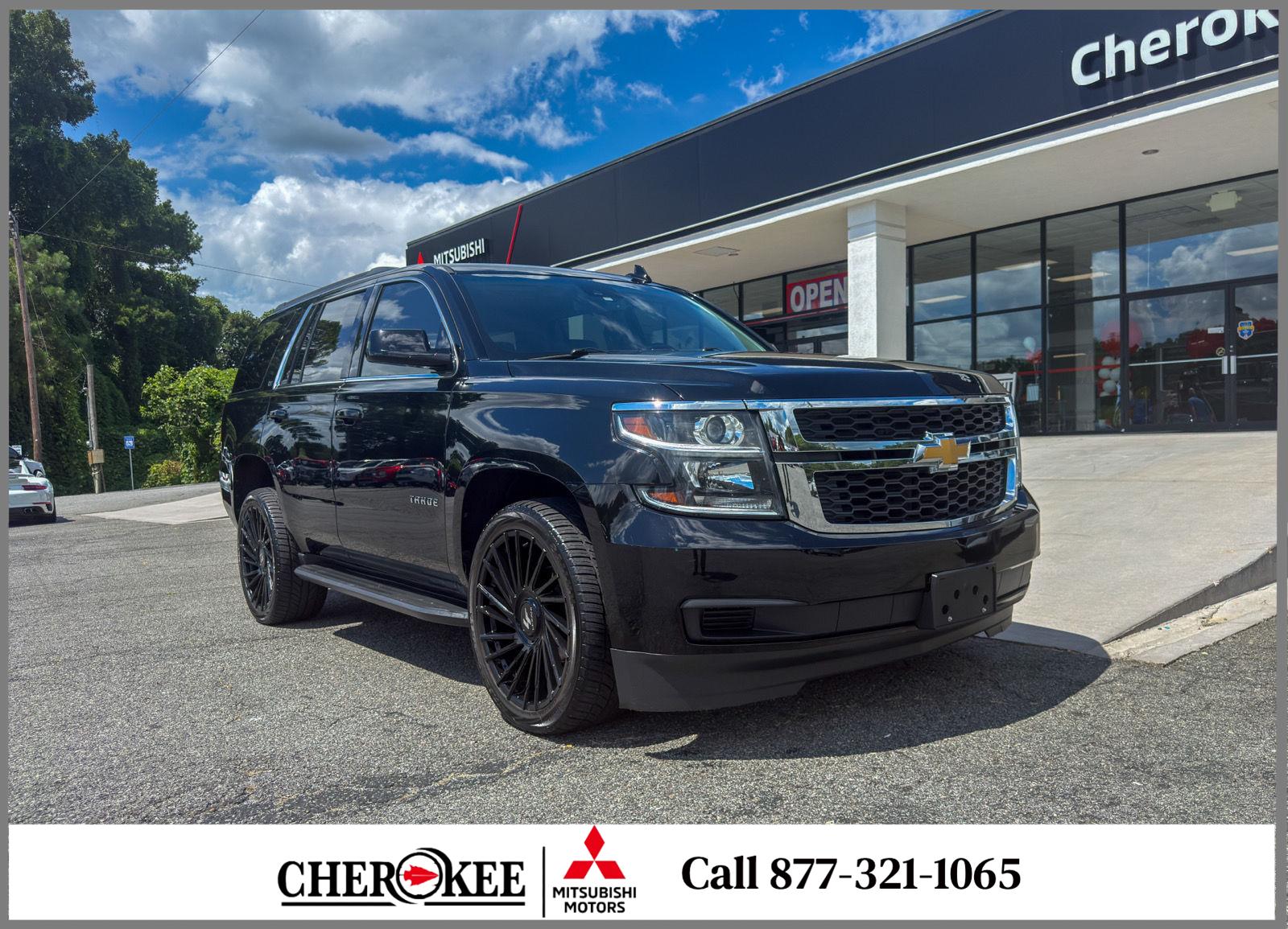 Black 2020 Chevrolet Tahoe SUV / Crossover 4X2 6-Speed Automatic