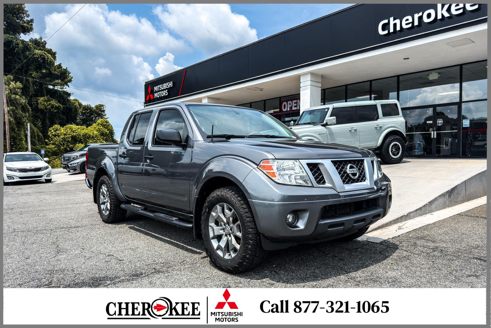 Gray (Gun Metallic) 2021 Nissan Frontier Pickup Truck 4X2 Automatic