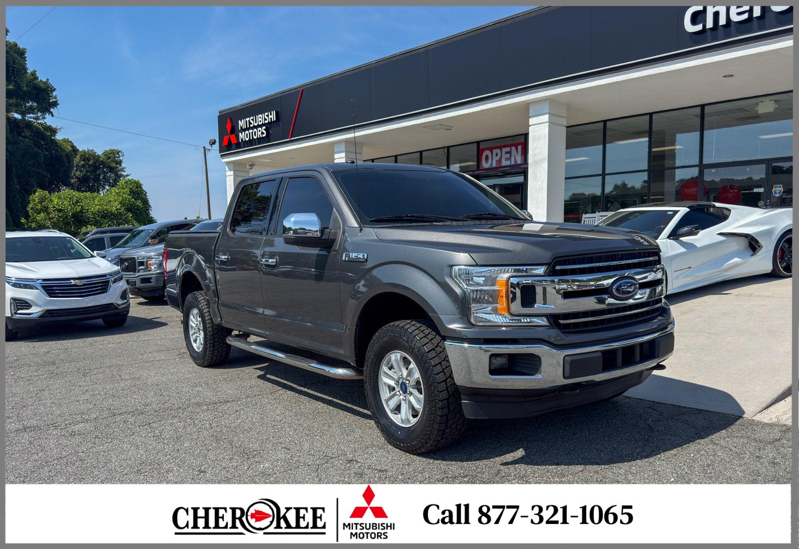 Gray (Magnetic Metallic) 2018 Ford F-150 Pickup Truck Four-Wheel Drive 6-Speed Automatic