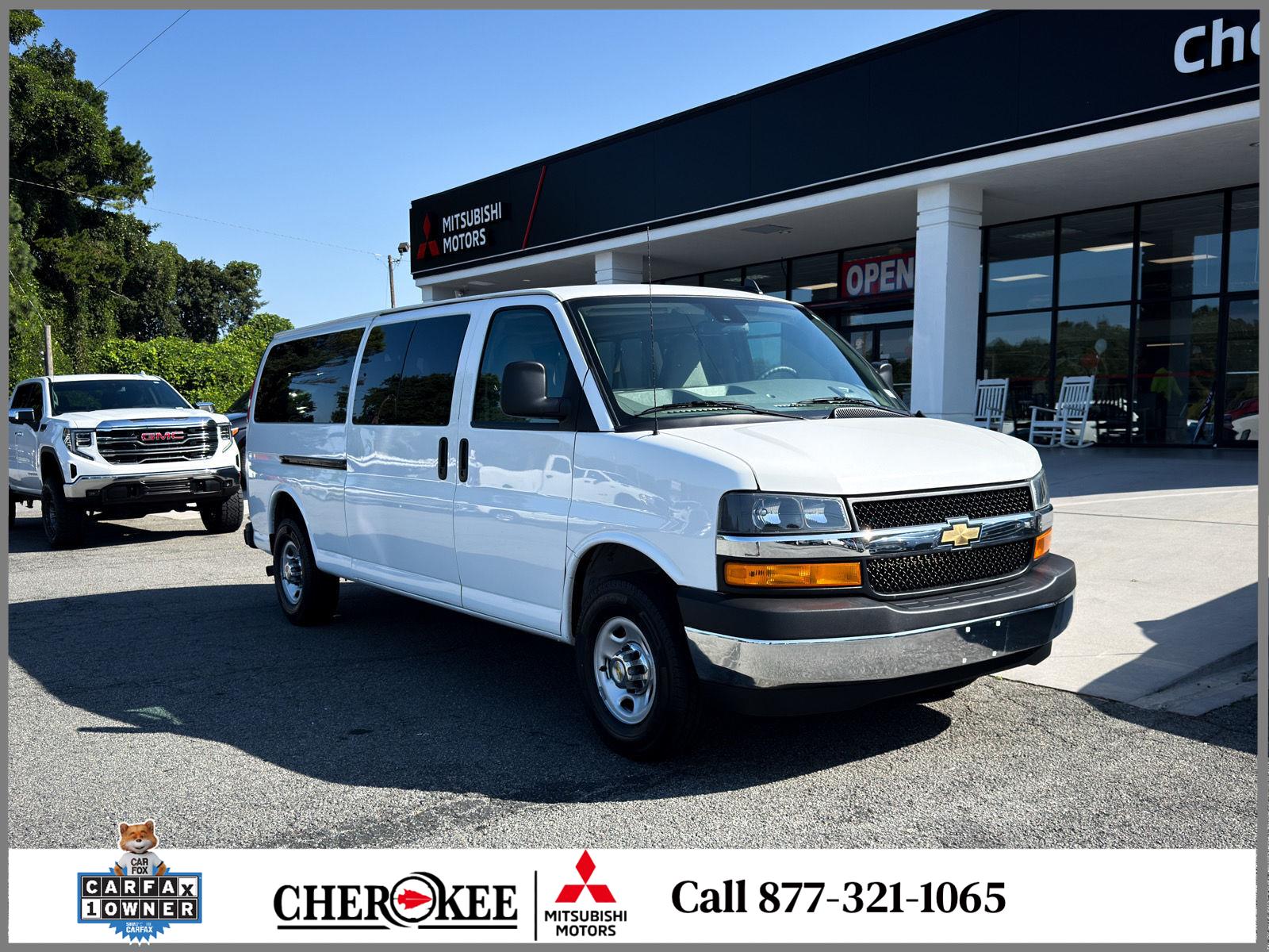 Summit White 2024 Chevrolet Express Van Rear-Wheel Drive 8-Speed Automatic