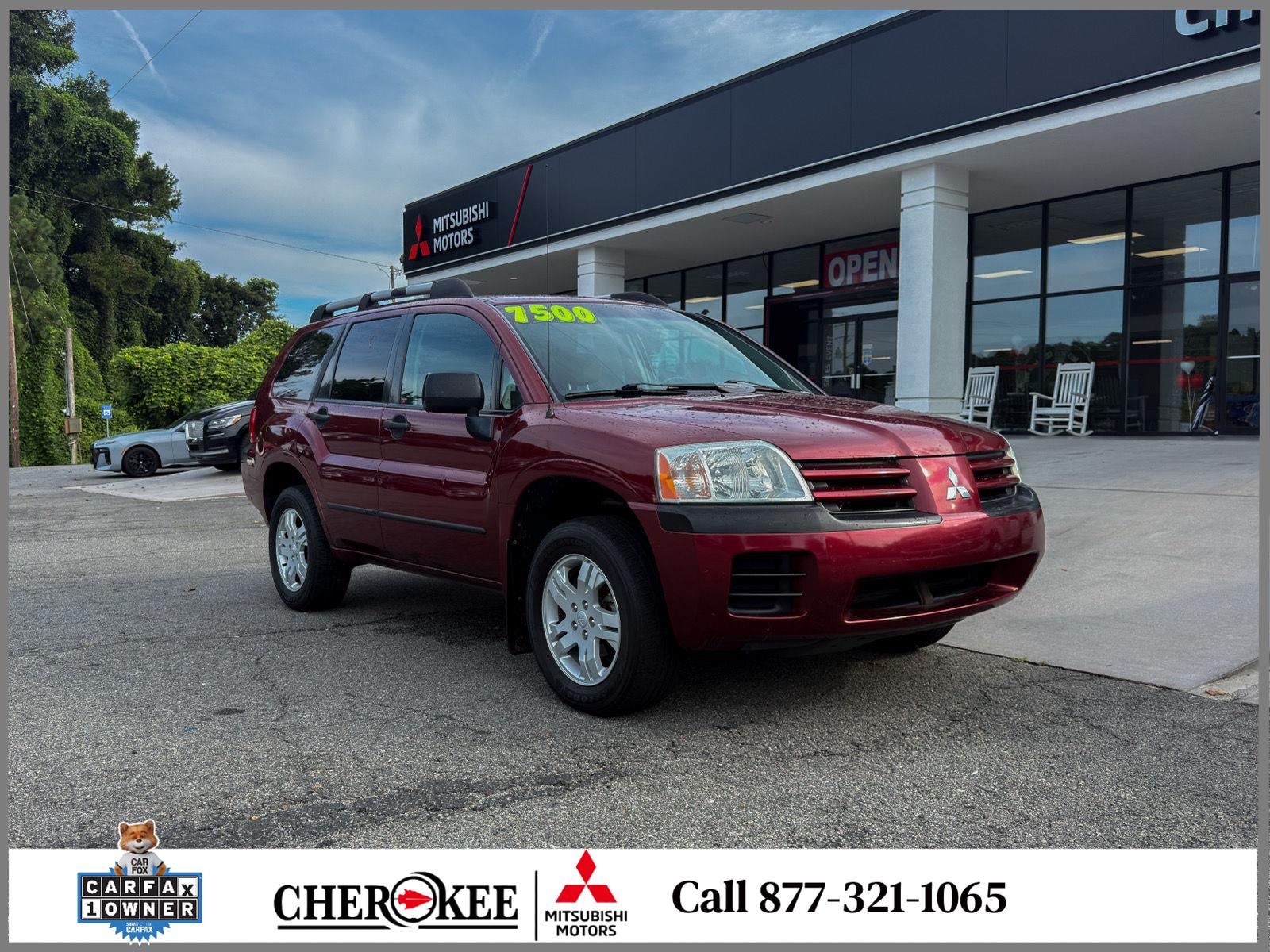 Ultra Red Pearl 2004 Mitsubishi Endeavor SUV / Crossover Front-Wheel Drive